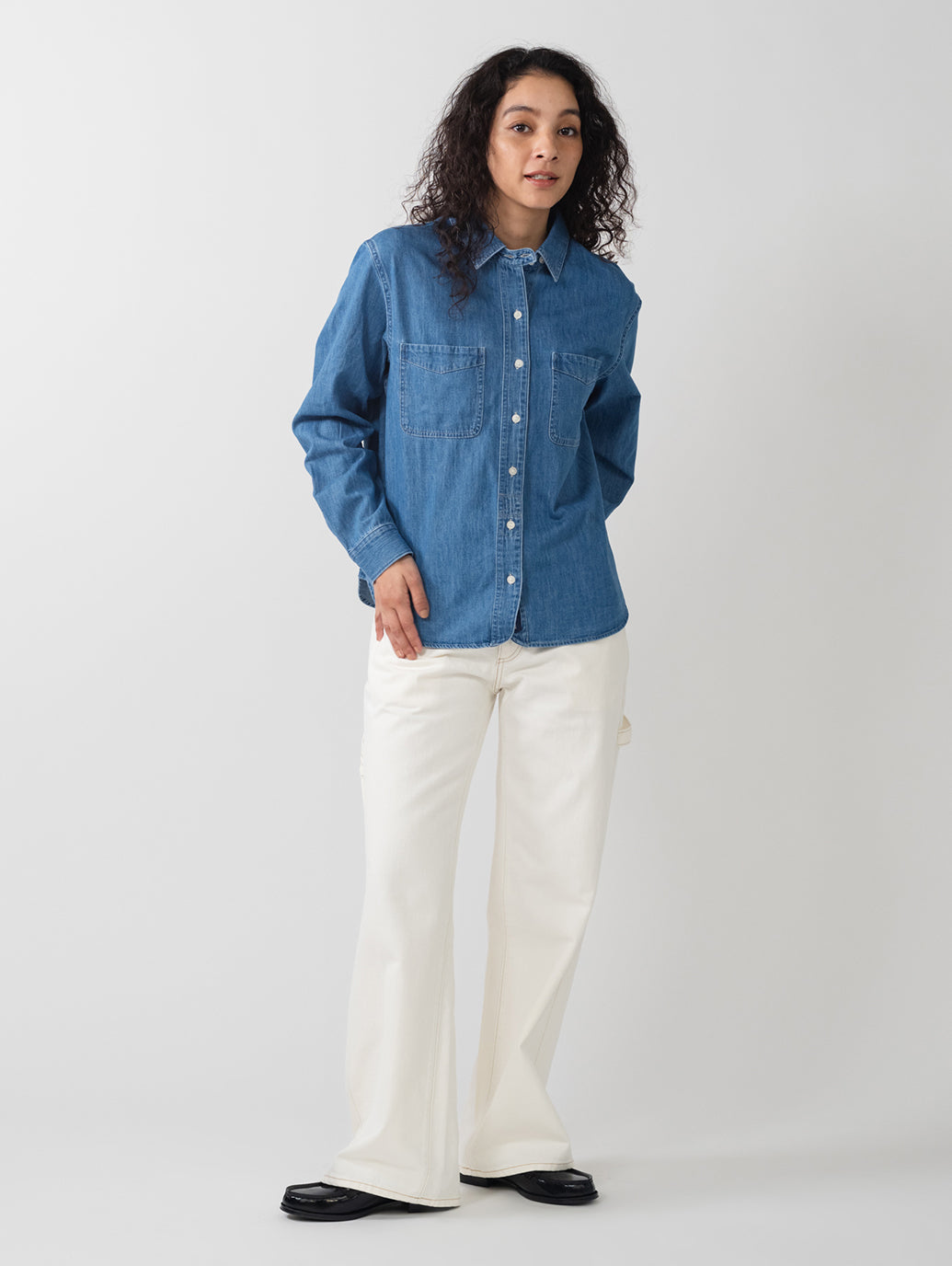 BLUETAB™ デニム ユーティリティシャツ