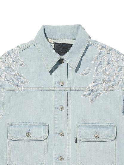 BLUETAB™ BLISS トラッカージャケット ライトインディゴ