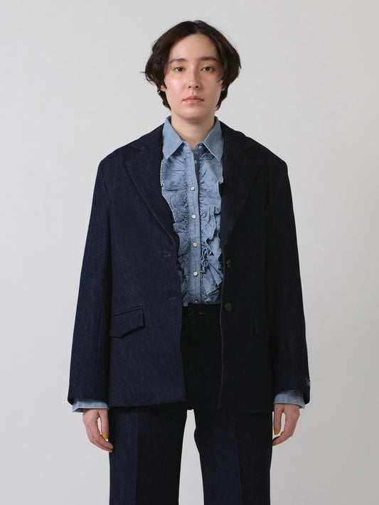 BLUETAB™ リラックスブレザージャケット ダークインディゴ