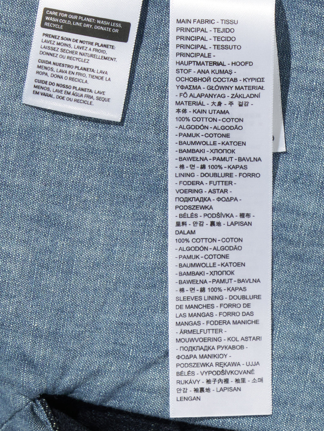 BLUETAB™ リラックスブレザージャケット ダークインディゴ