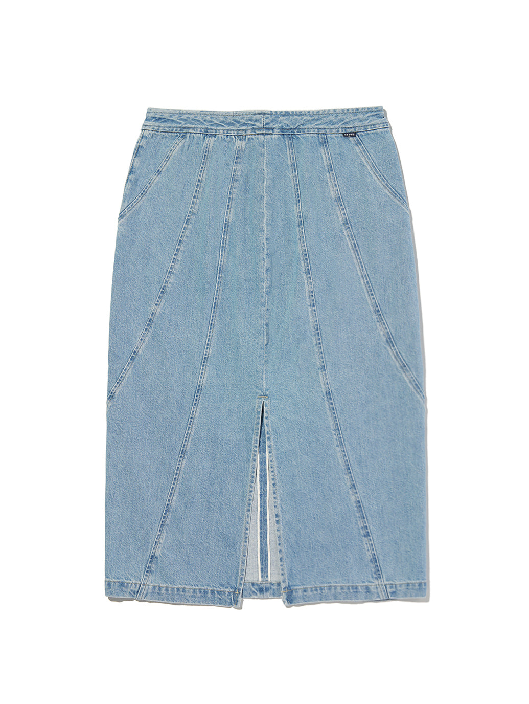 BLUETAB™ SEAMED スカート ミディアムインディゴ