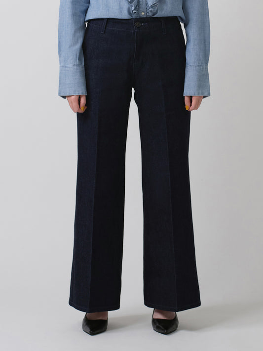 BLUETAB™ STEM フレアトラウザーパンツ ダークインディゴ