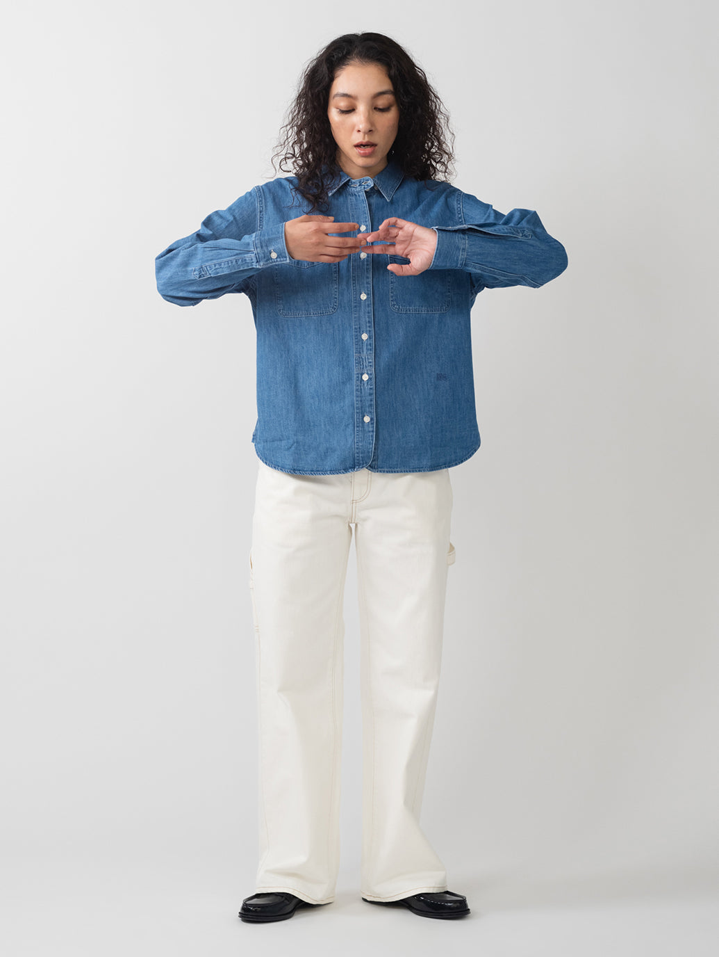 BLUETAB™ カーペンターパンツ ベージュ