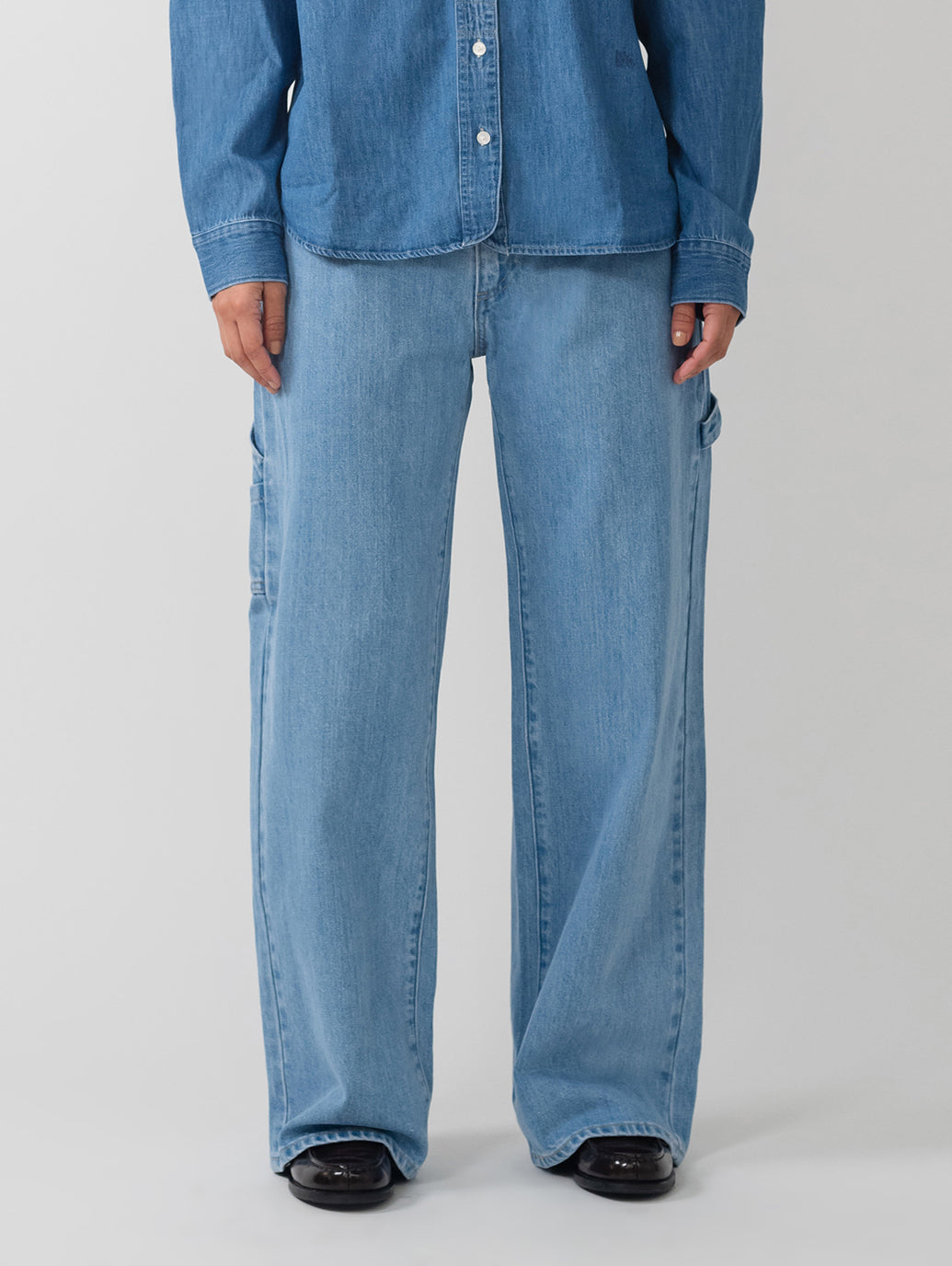 BLUETAB™ カーペンターパンツ ライトインディゴ