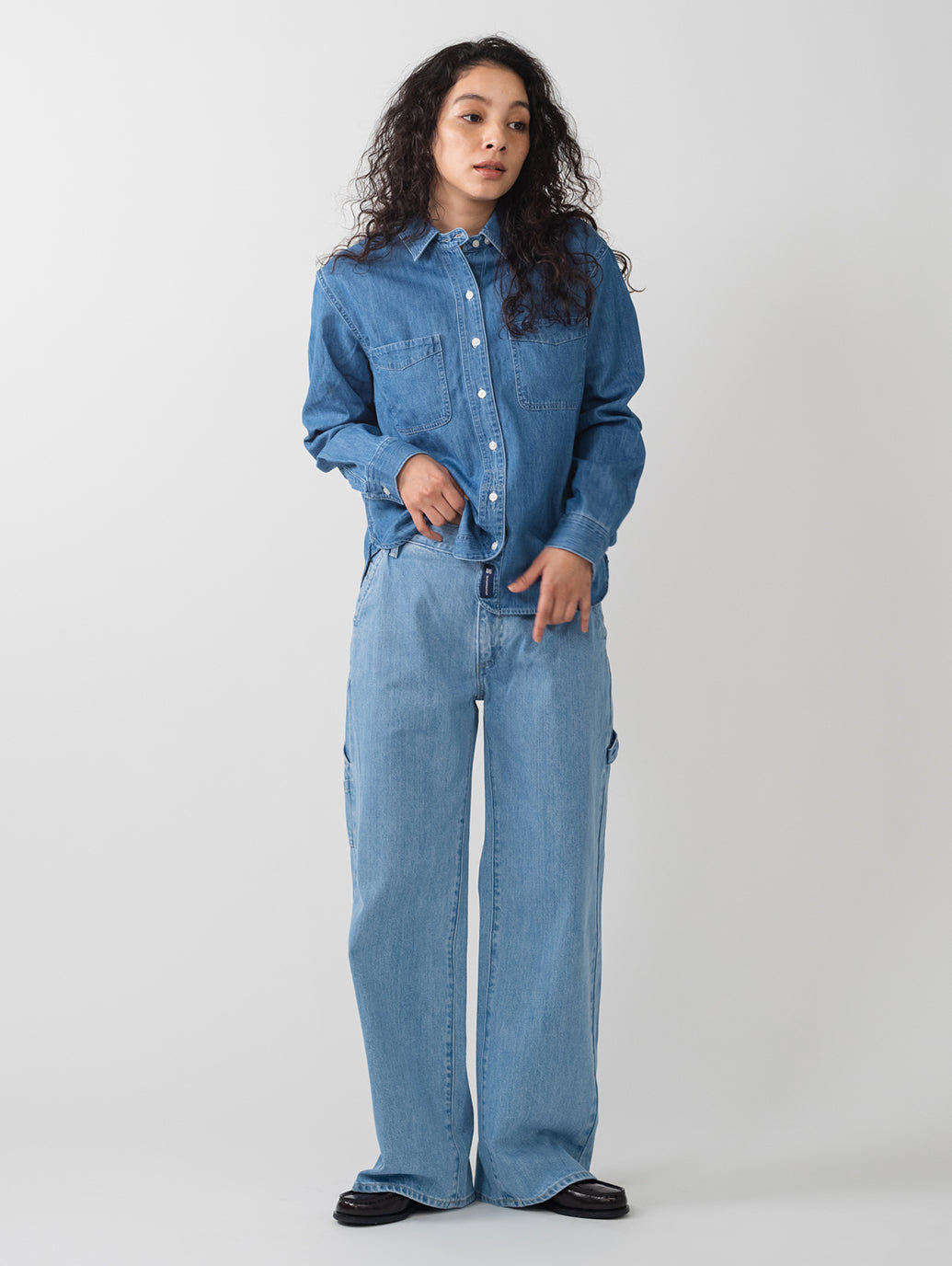 BLUETAB™ カーペンターパンツ ライトインディゴ