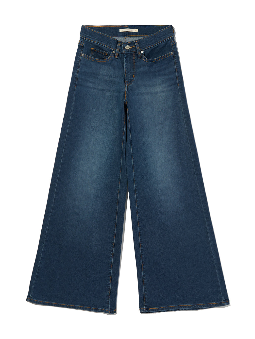 318 シェーピング ワイドレッグ ミディアムインディゴ