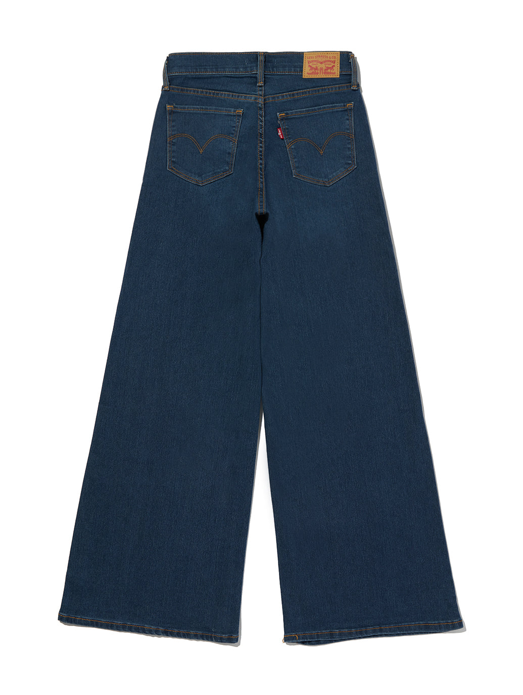 318 シェーピング ワイドレッグ ミディアムインディゴ