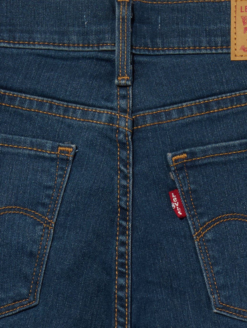 318 シェーピング ワイドレッグ ミディアムインディゴ