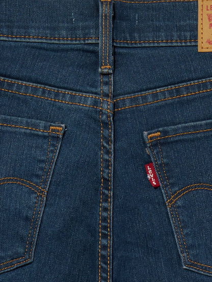 318 シェーピング ワイドレッグ ミディアムインディゴ