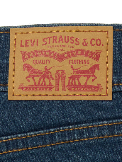 318 シェーピング ワイドレッグ ミディアムインディゴ