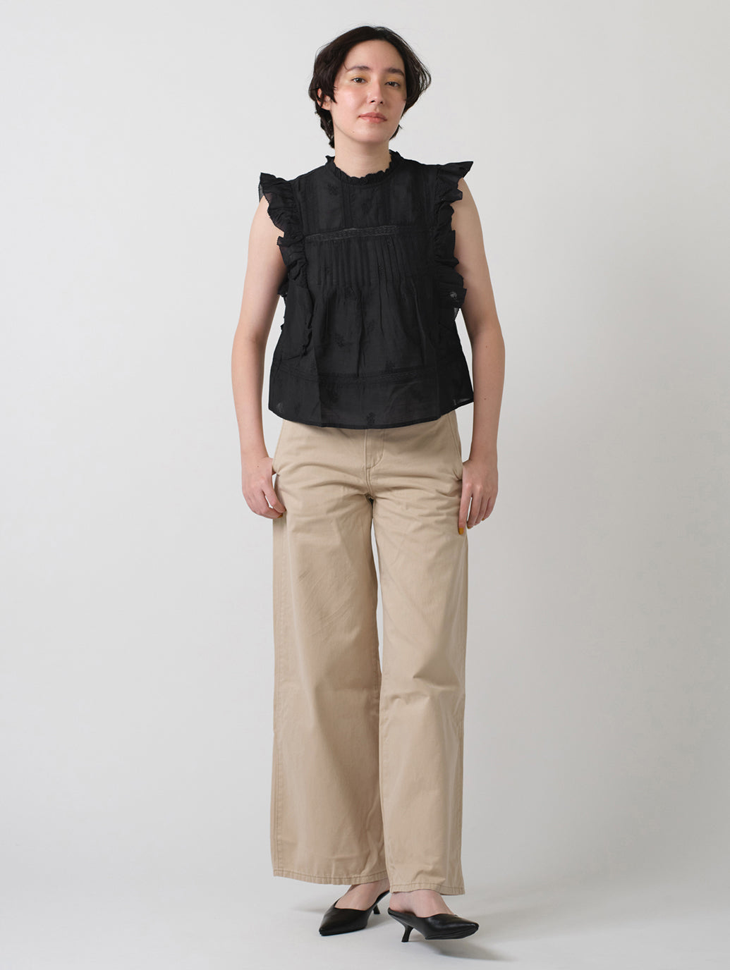 ブラウス タンクトップ