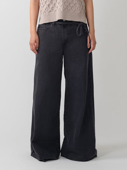 XL スーパーワイドジーンズ ブラック