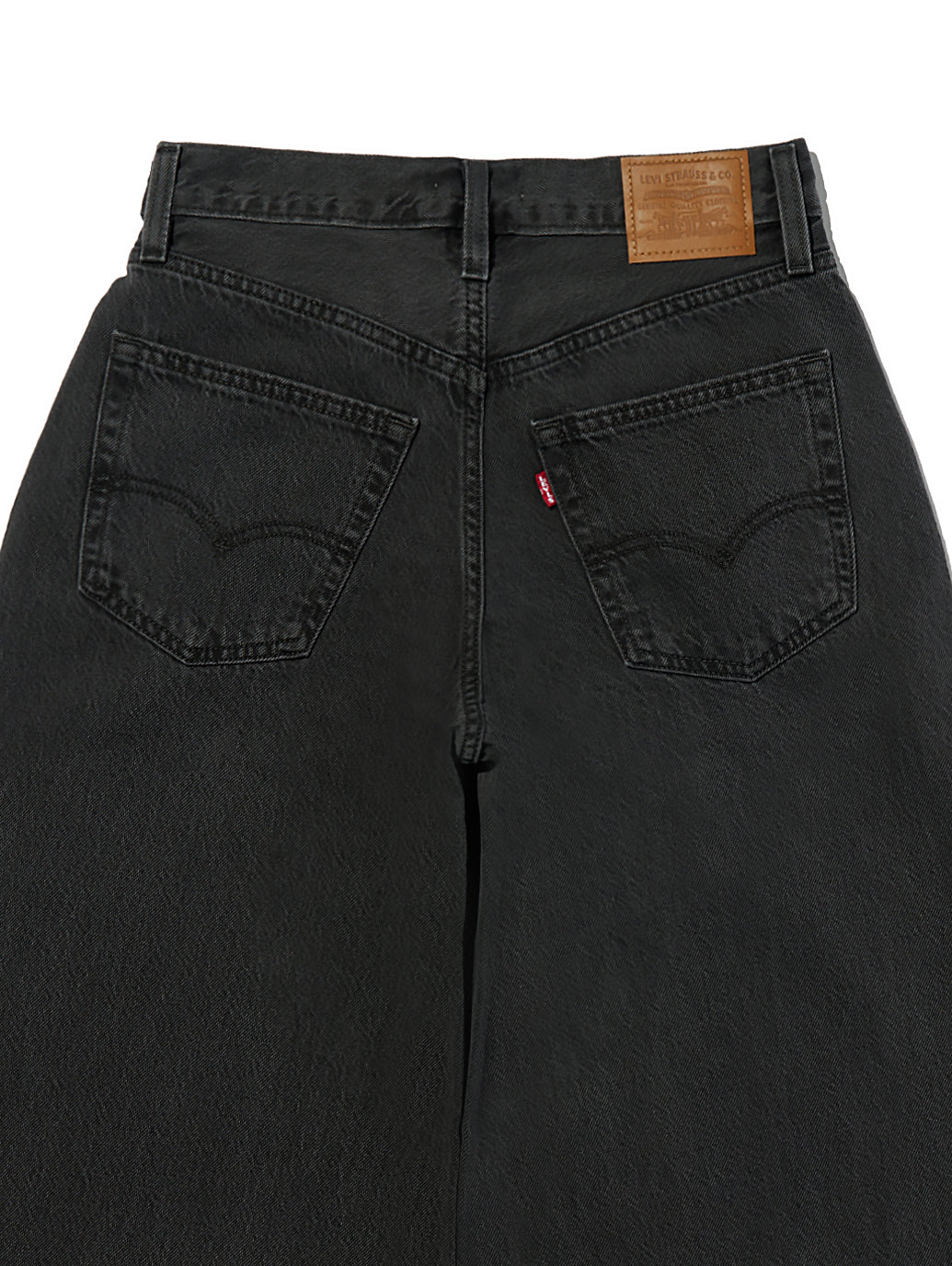 XL スーパーワイドジーンズ ブラック