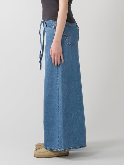 XL スーパーワイドジーンズ ミディアムインディゴ