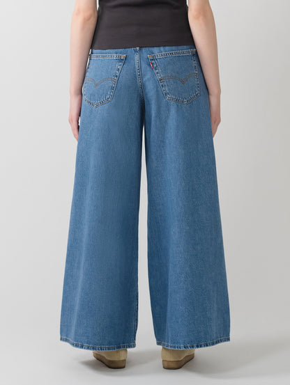 XL スーパーワイドジーンズ ミディアムインディゴ