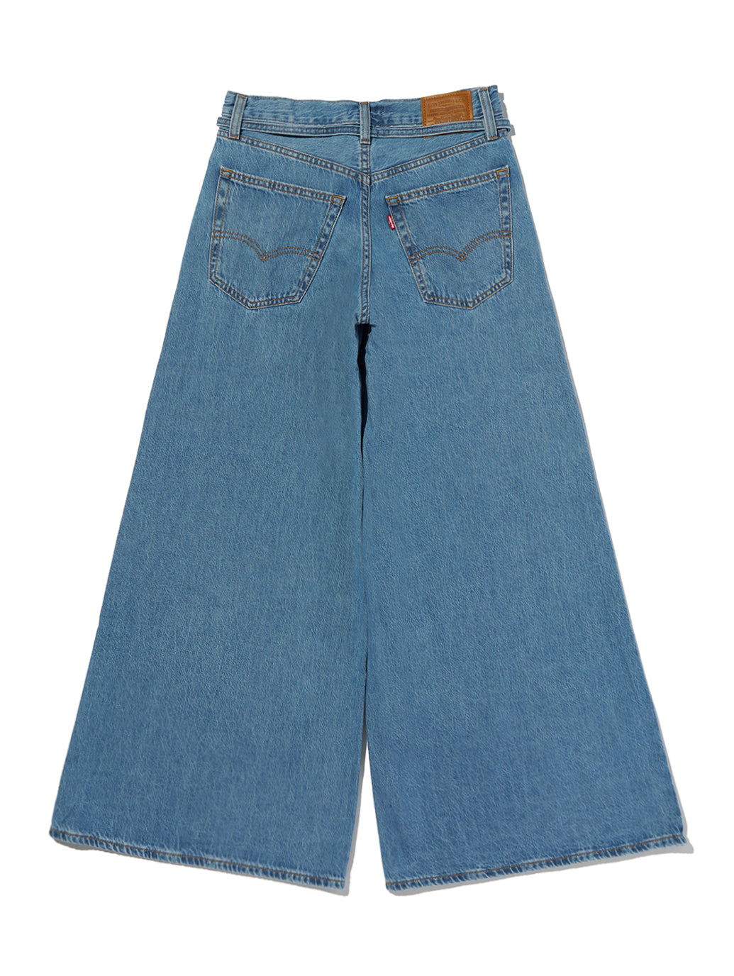 XL スーパーワイドジーンズ ミディアムインディゴ