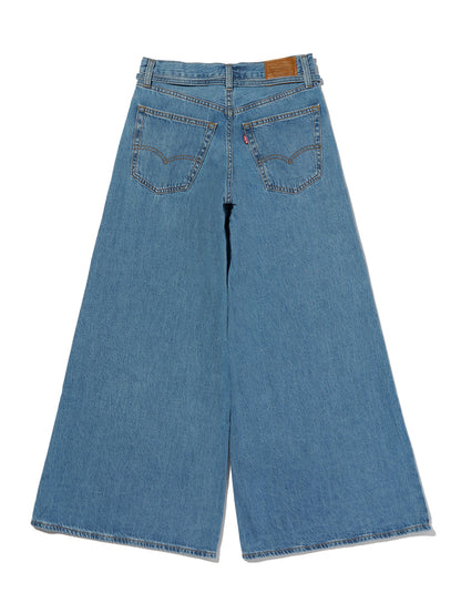 XL スーパーワイドジーンズ ミディアムインディゴ