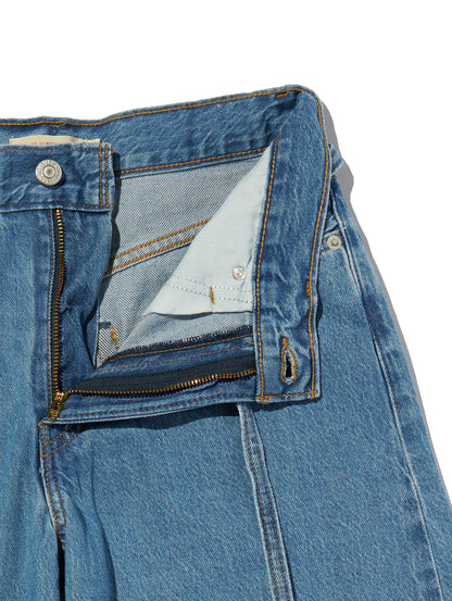 XL スーパーワイドジーンズ ミディアムインディゴ