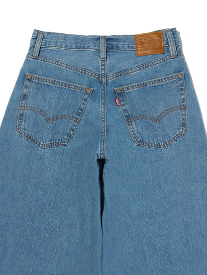 XL スーパーワイドジーンズ ミディアムインディゴ