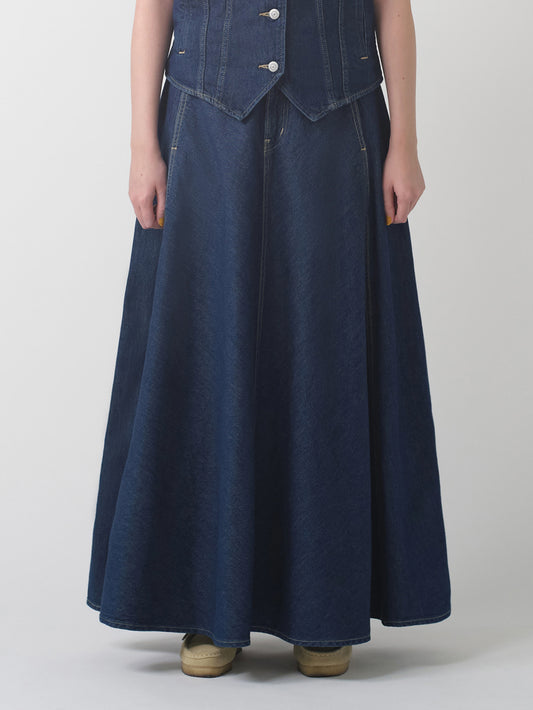 XL SKIRT ダークインディゴ 