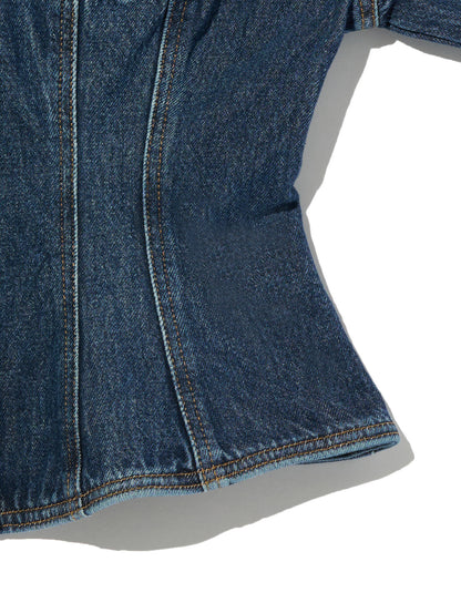 SCULPTED トラッカージャケット ダークインディゴ