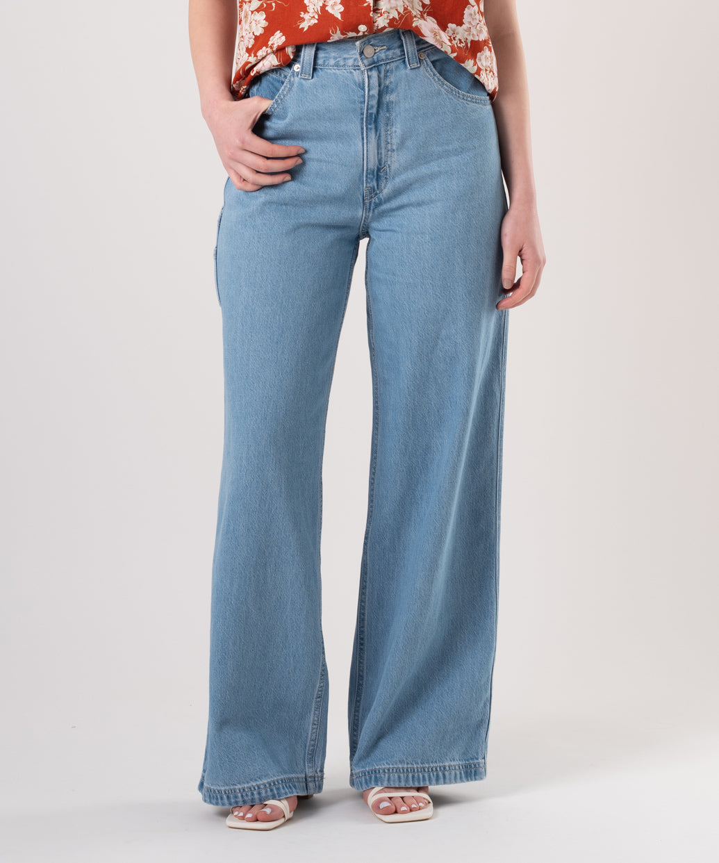 シンチバギー カーペンター ジーンズ ミディアムインディゴ