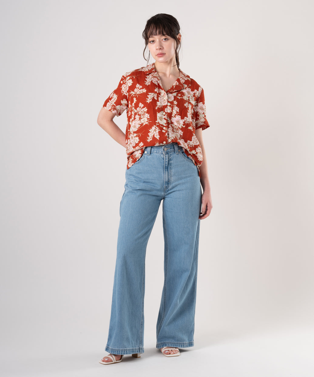 シンチバギー カーペンター ジーンズ ミディアムインディゴ