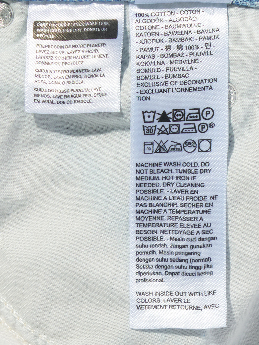 シンチバギー カーペンター ジーンズ ミディアムインディゴ