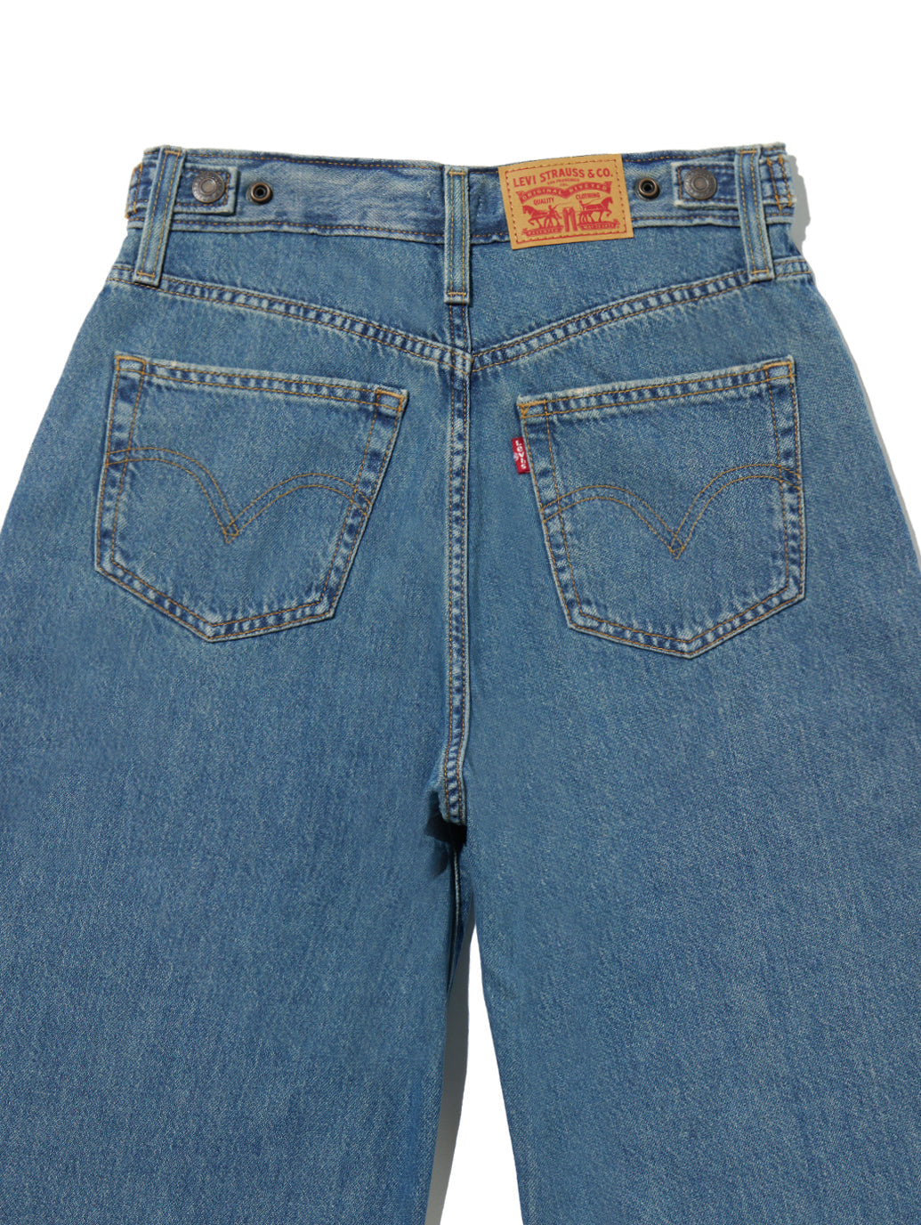 CINCH BAGGY ジーンズ ミディアムインディゴ