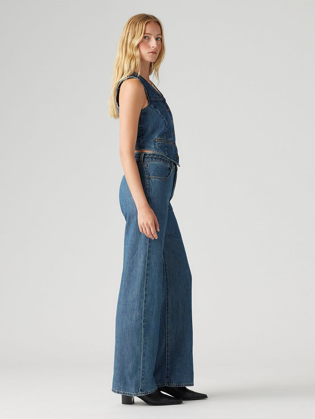 RIBCAGE ジーンズ ダークインディゴ