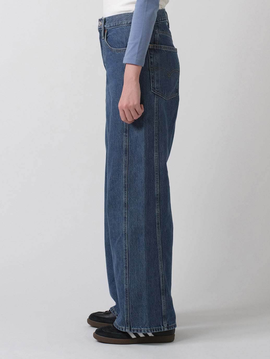 XL STRAIGHT ジーンズ ミディアムインディゴ
