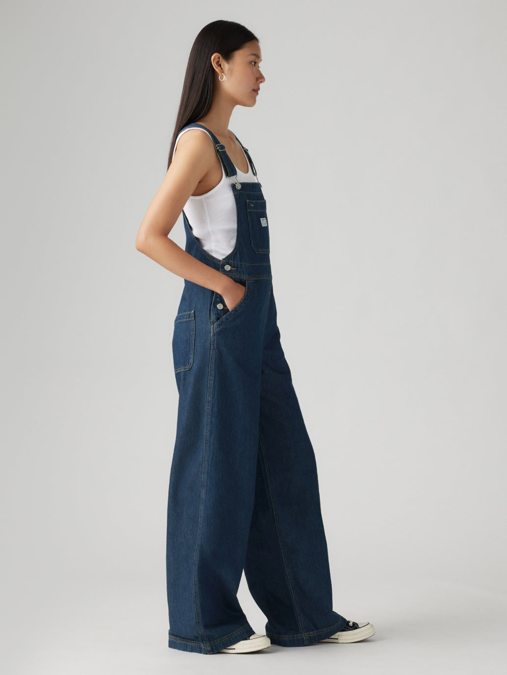 XL STRAIGHT オーバーオール ダークインディゴ 