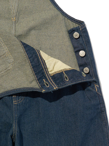 XL STRAIGHT オーバーオール ダークインディゴ 