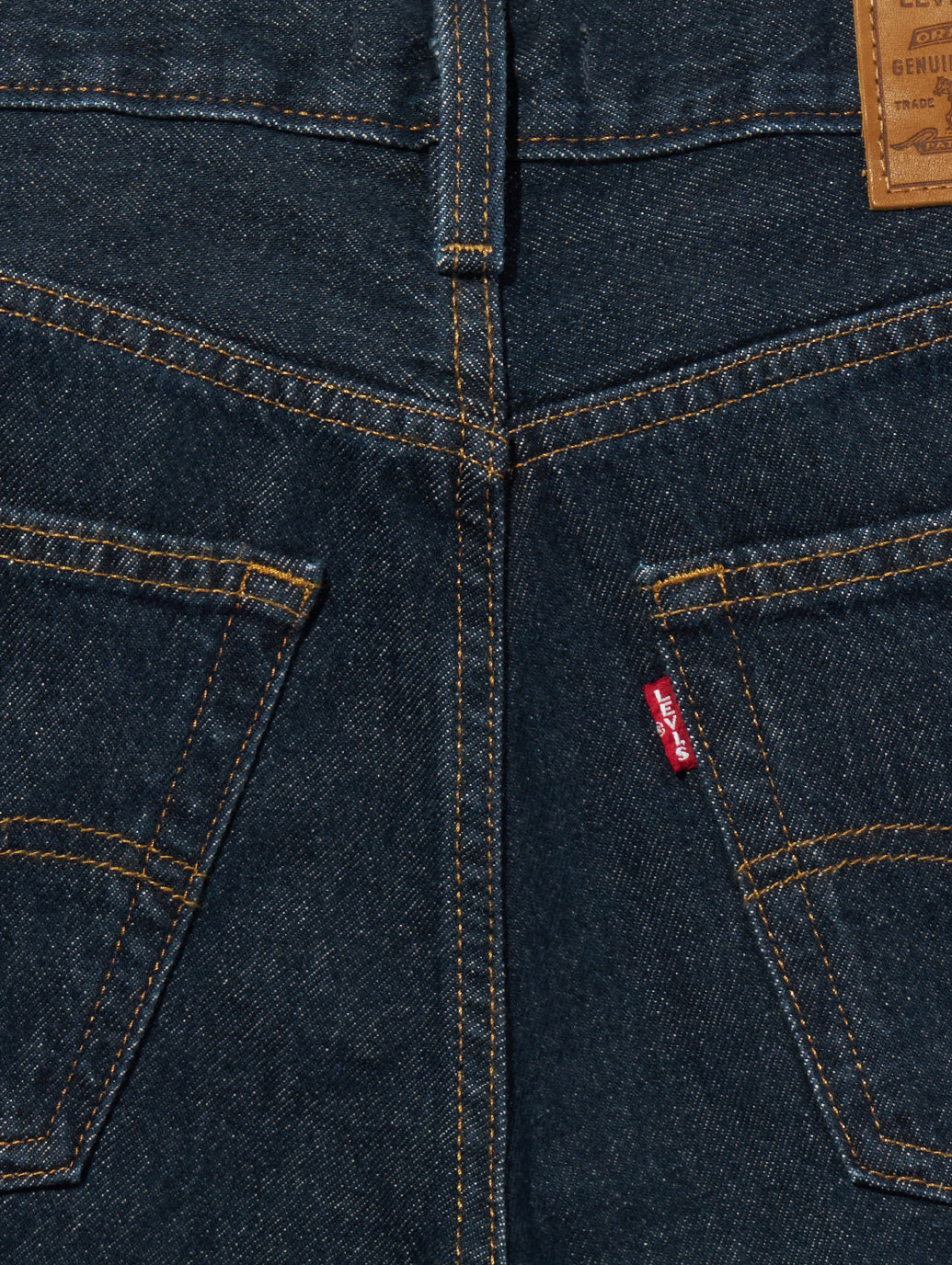 XL スーパーワイドジーンズ キュロット ダークインディゴ