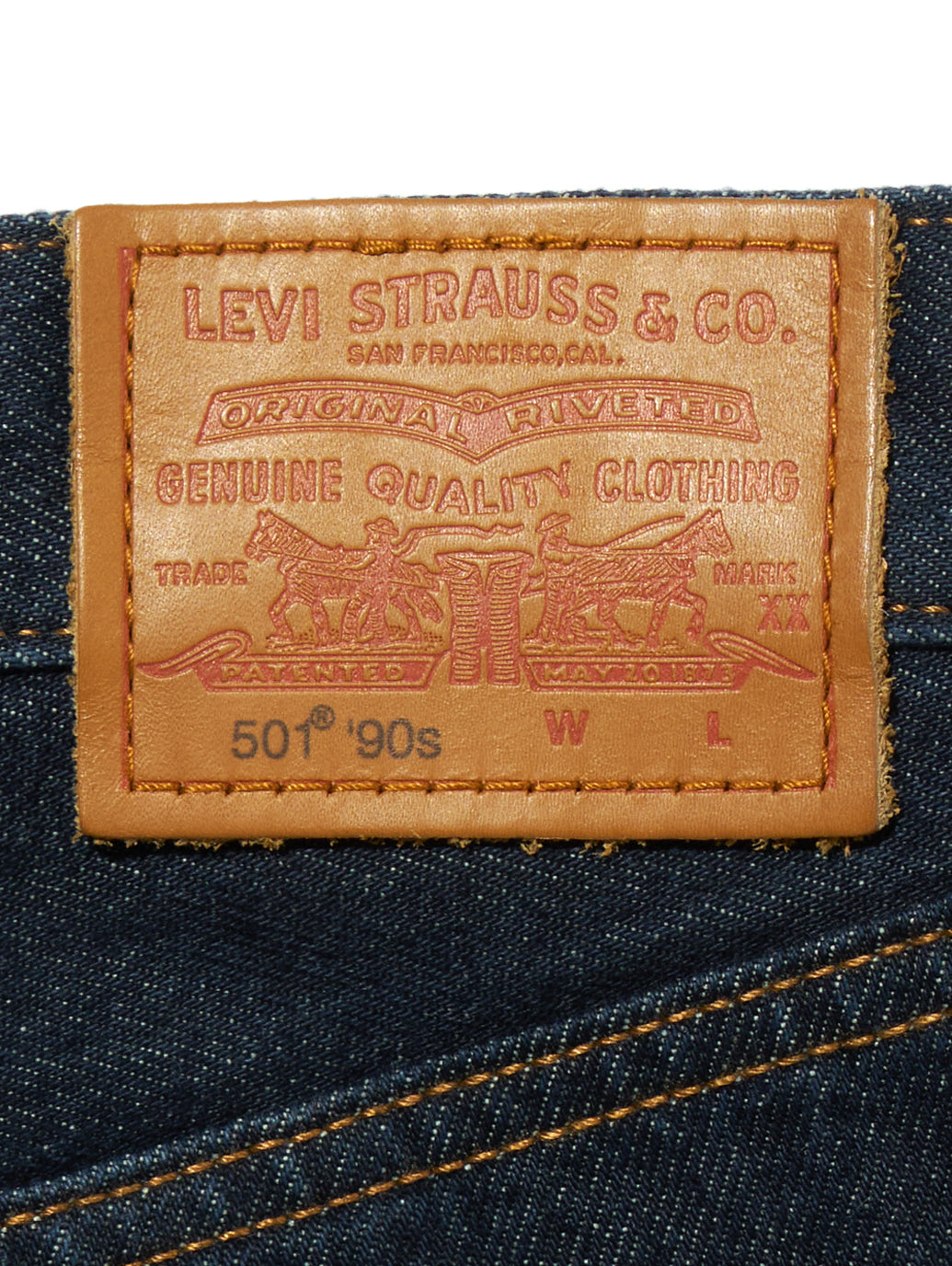 501®'90S ジーンズ ダークインディゴ