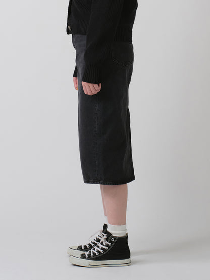 バックスリット デニム スカート