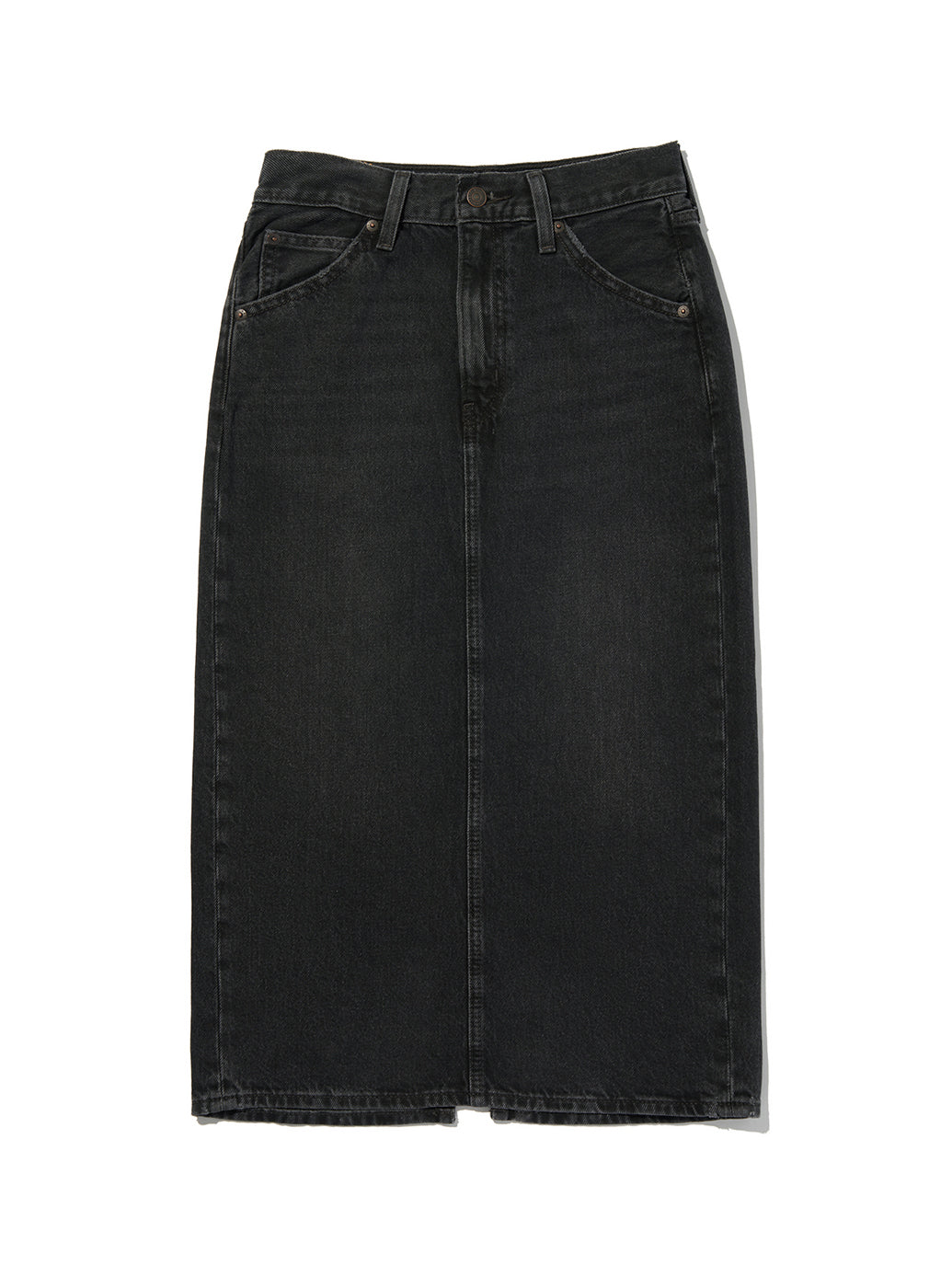 バックスリット デニム スカート