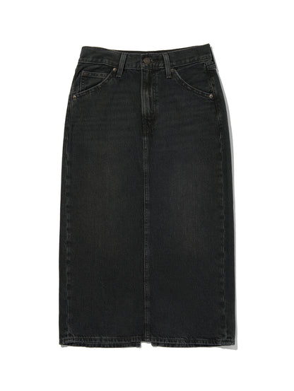 バックスリット デニム スカート