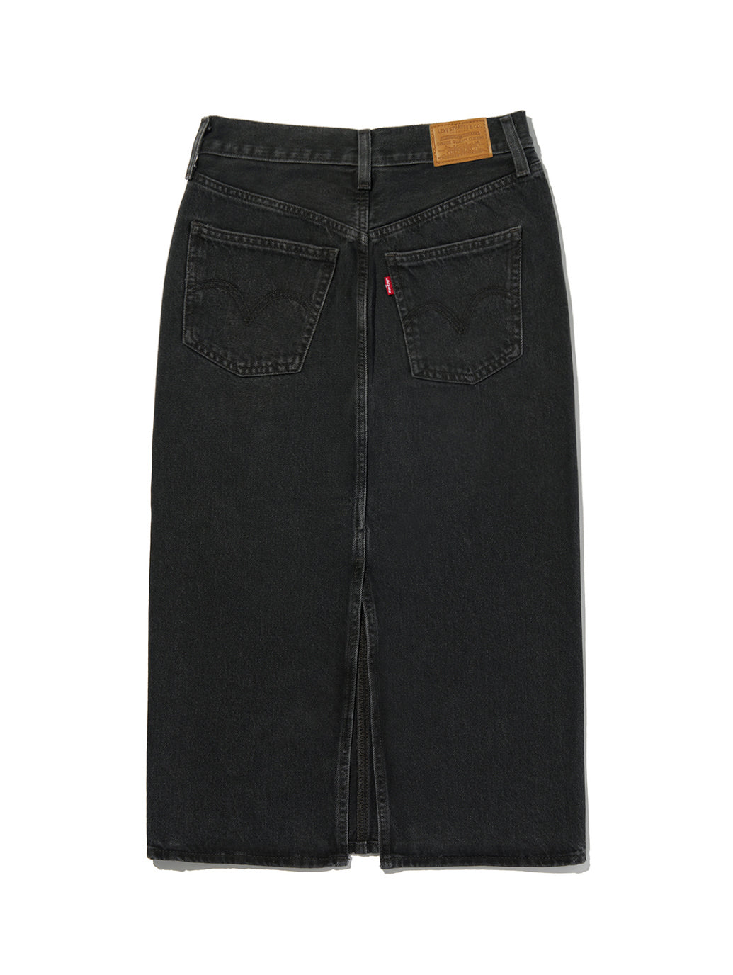 バックスリット デニム スカート