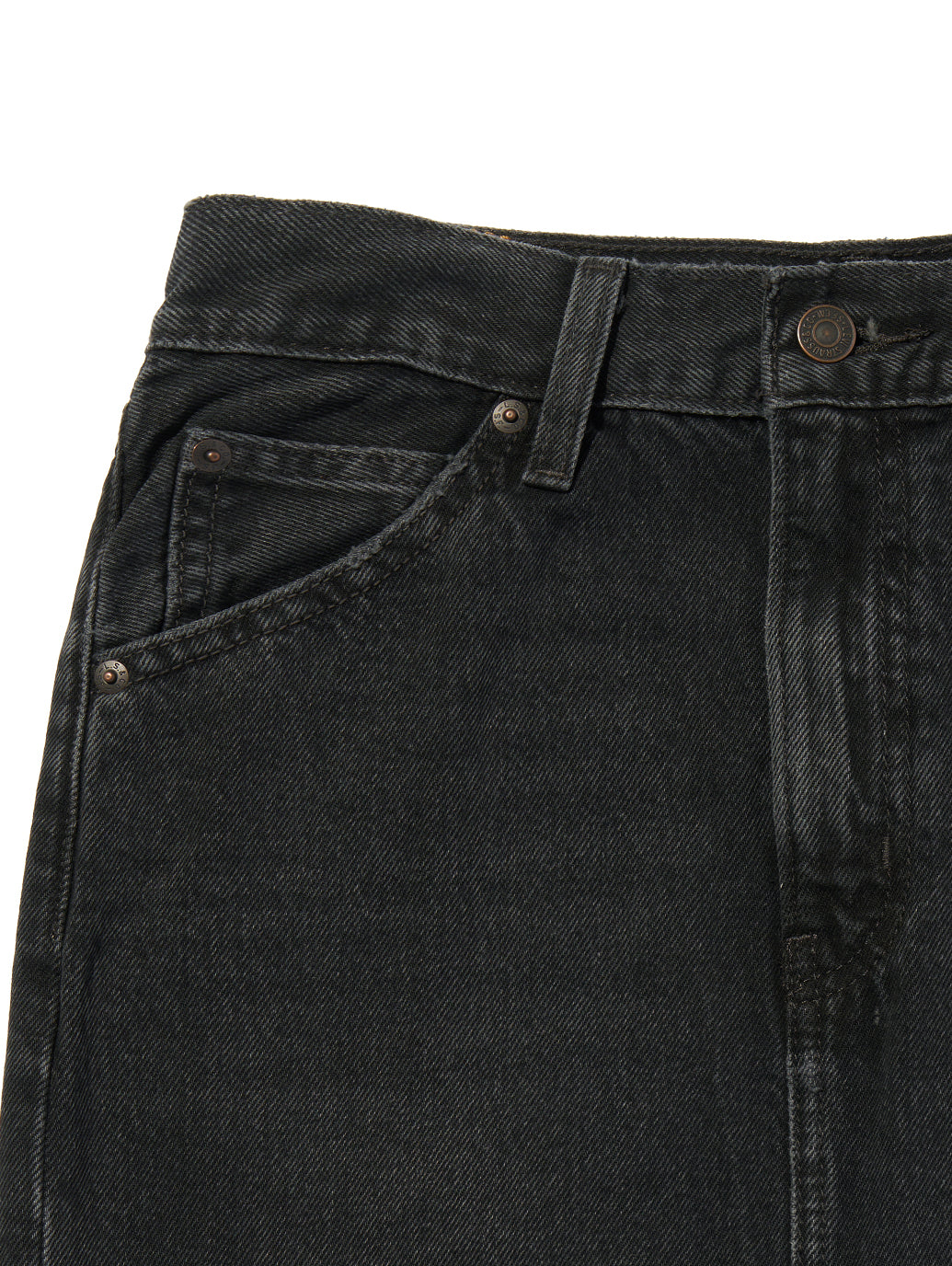 バックスリット デニム スカート