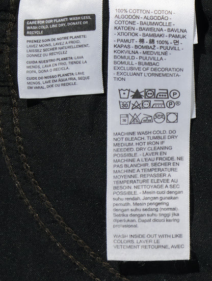 バックスリット デニム スカート