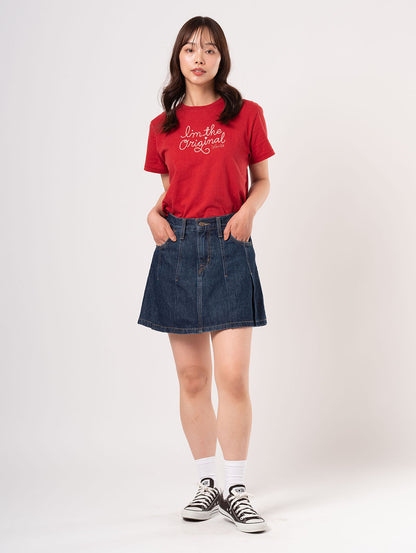 PLEATED ミニスカート