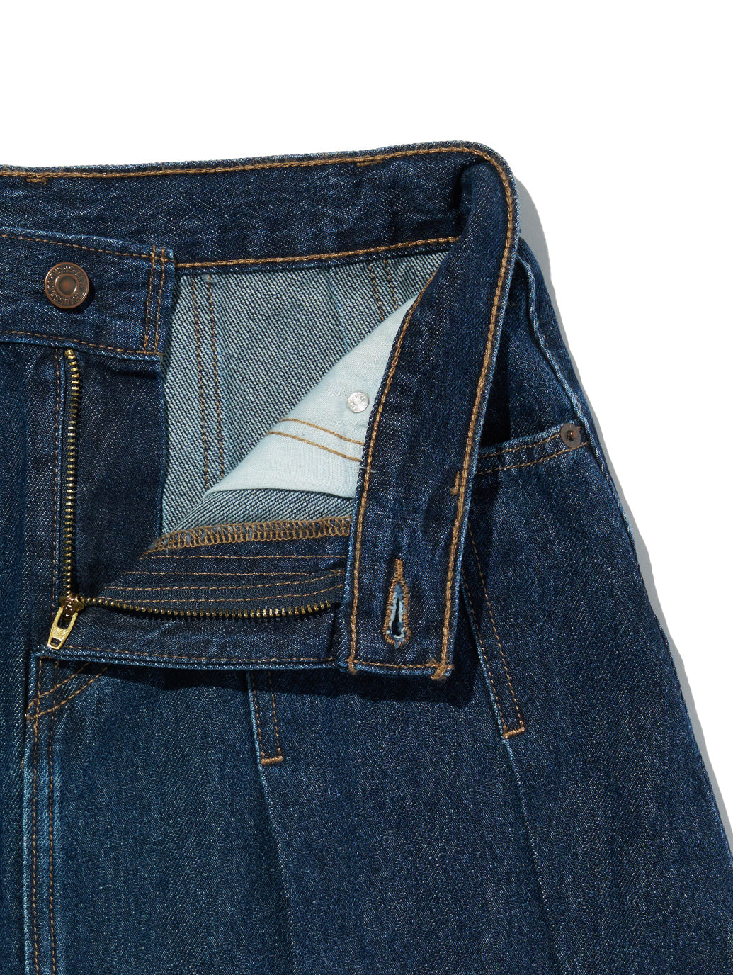 PLEATED ミニスカート