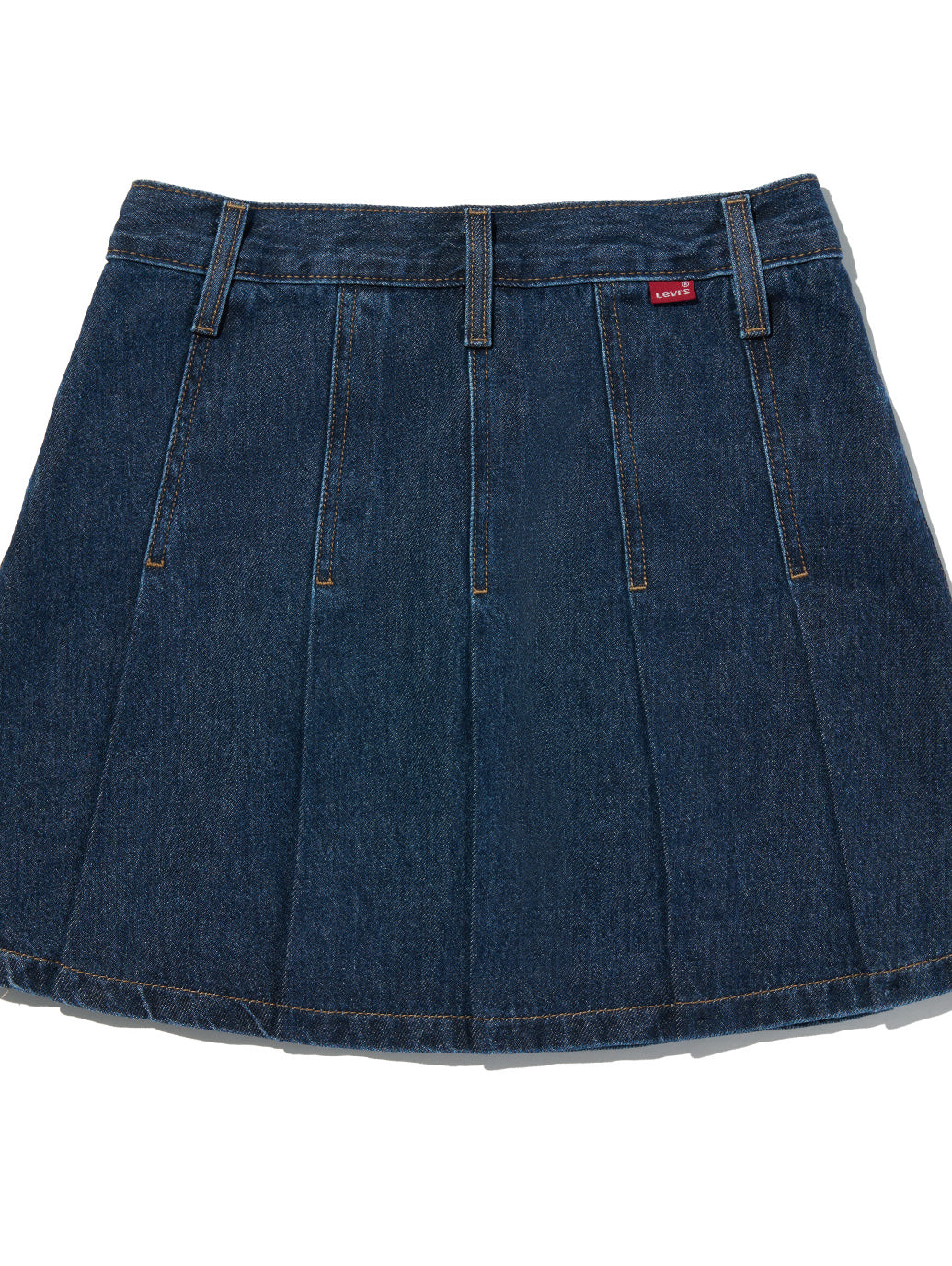 PLEATED ミニスカート