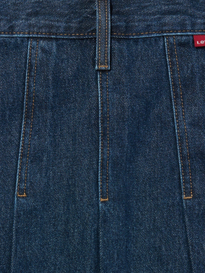 PLEATED ミニスカート