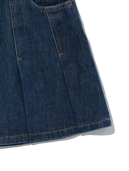 PLEATED ミニスカート