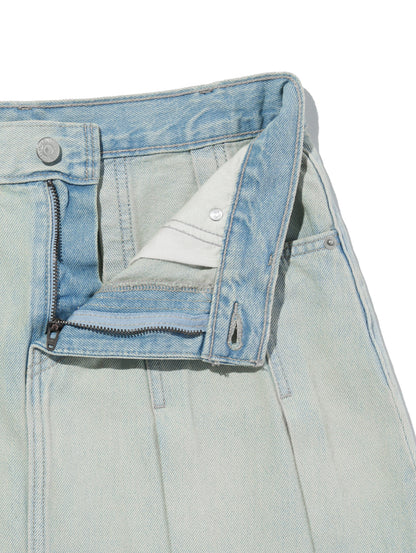 PLEATED ミニスカート