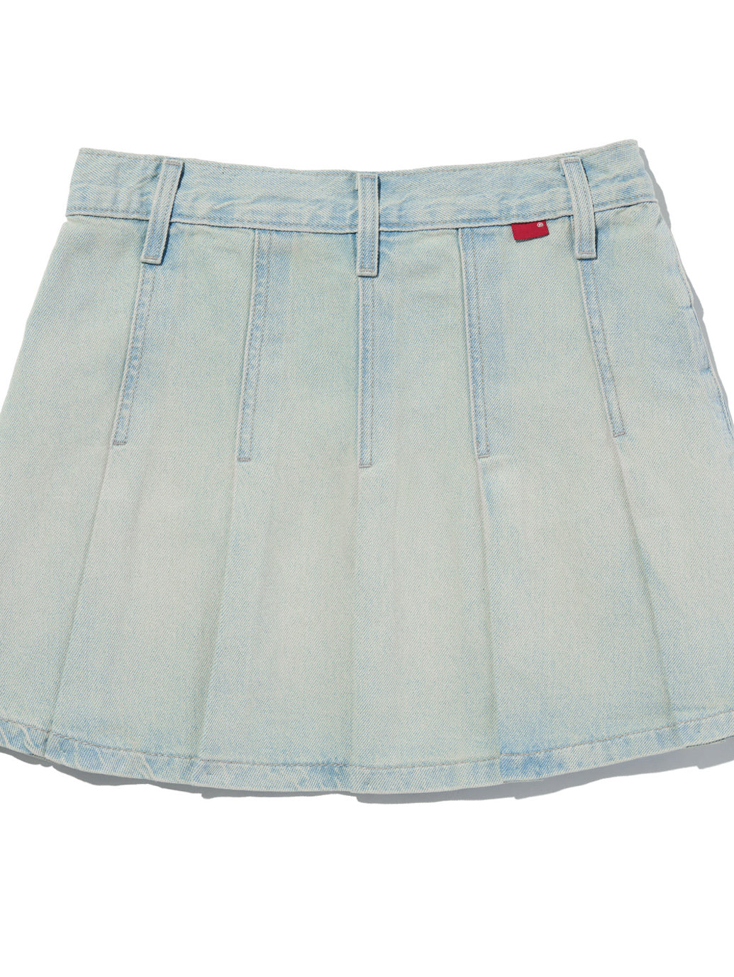 PLEATED ミニスカート