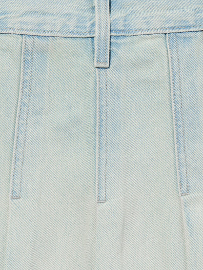 PLEATED ミニスカート