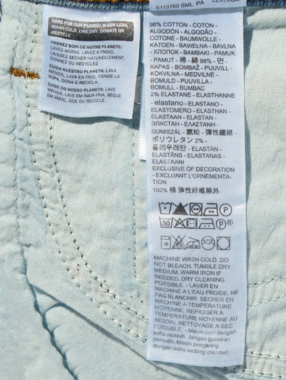 725™ キックブーツ ジーンズ インディゴブルー